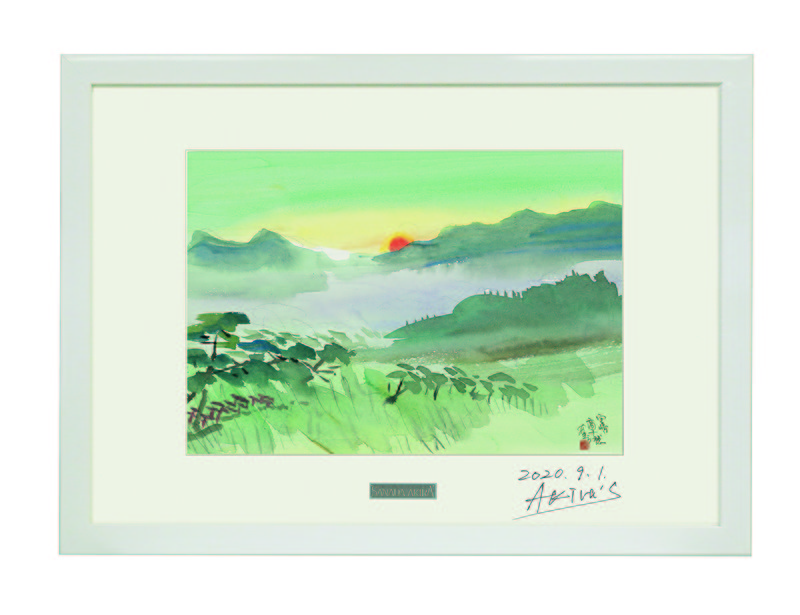 楽天市場】「高千穂峡」谷口春彦 F6サイズ油彩画[油絵]・日本